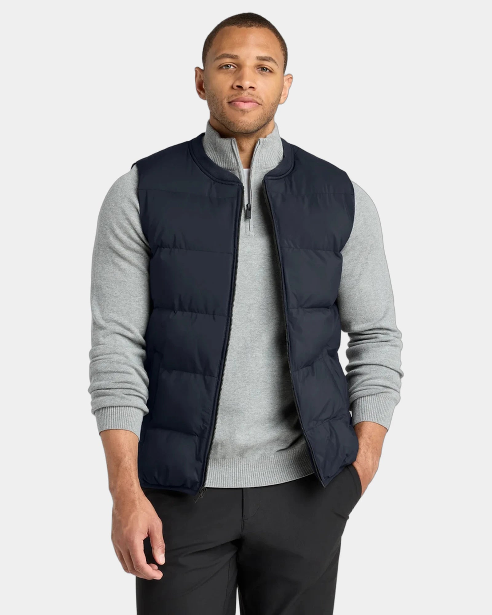 Custom Mercer+Mettle Insulated Puffy Vest - Night Navy