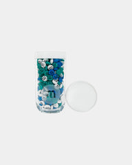 Custom M&M'S 12.7-oz candy gift jar for business - Clear