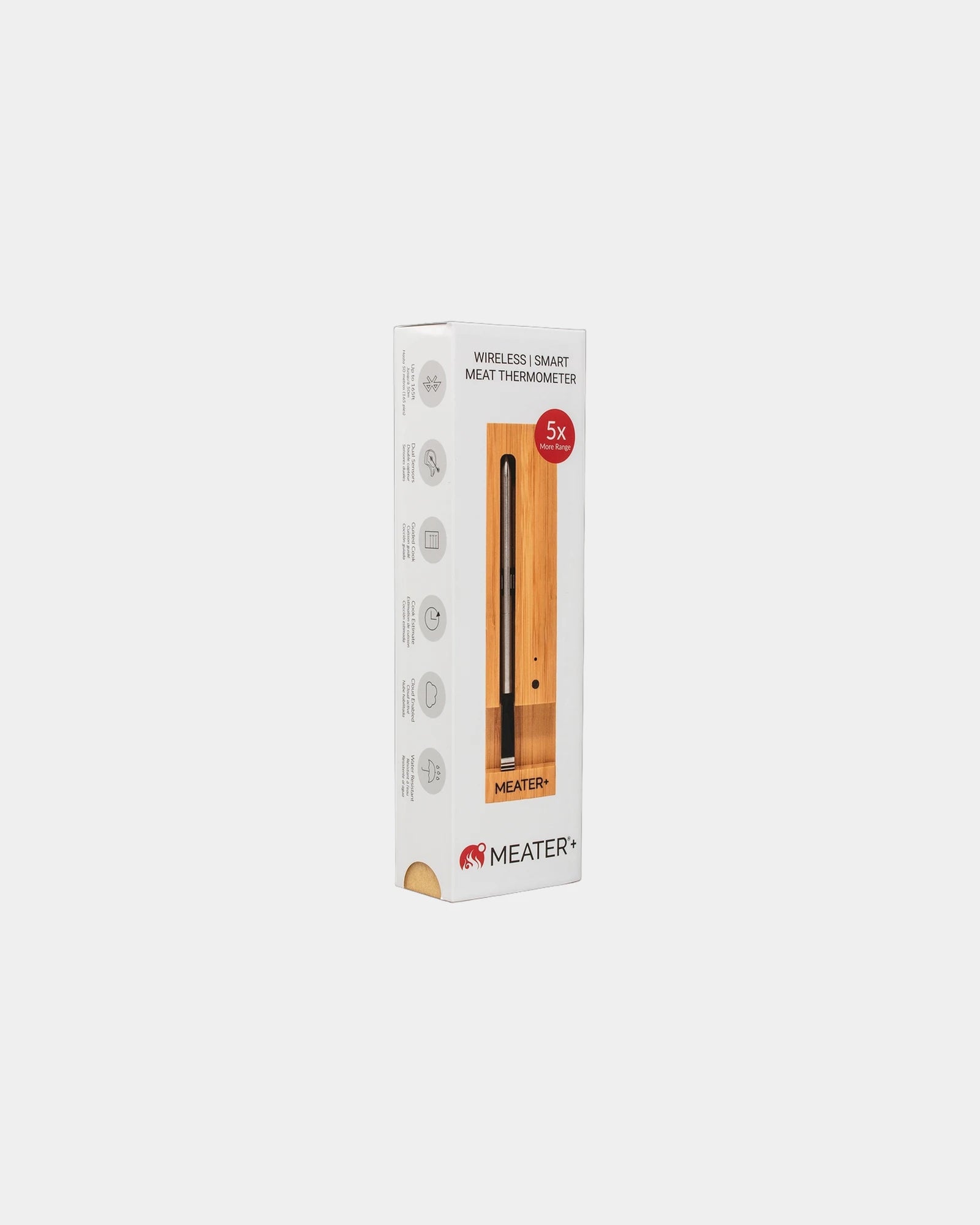 Custom wireless smart meat thermometer, 165-ft range - 2
