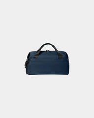 Custom RPET 40L weekend duffel bag with laptop sleeve - Indigo Navy
