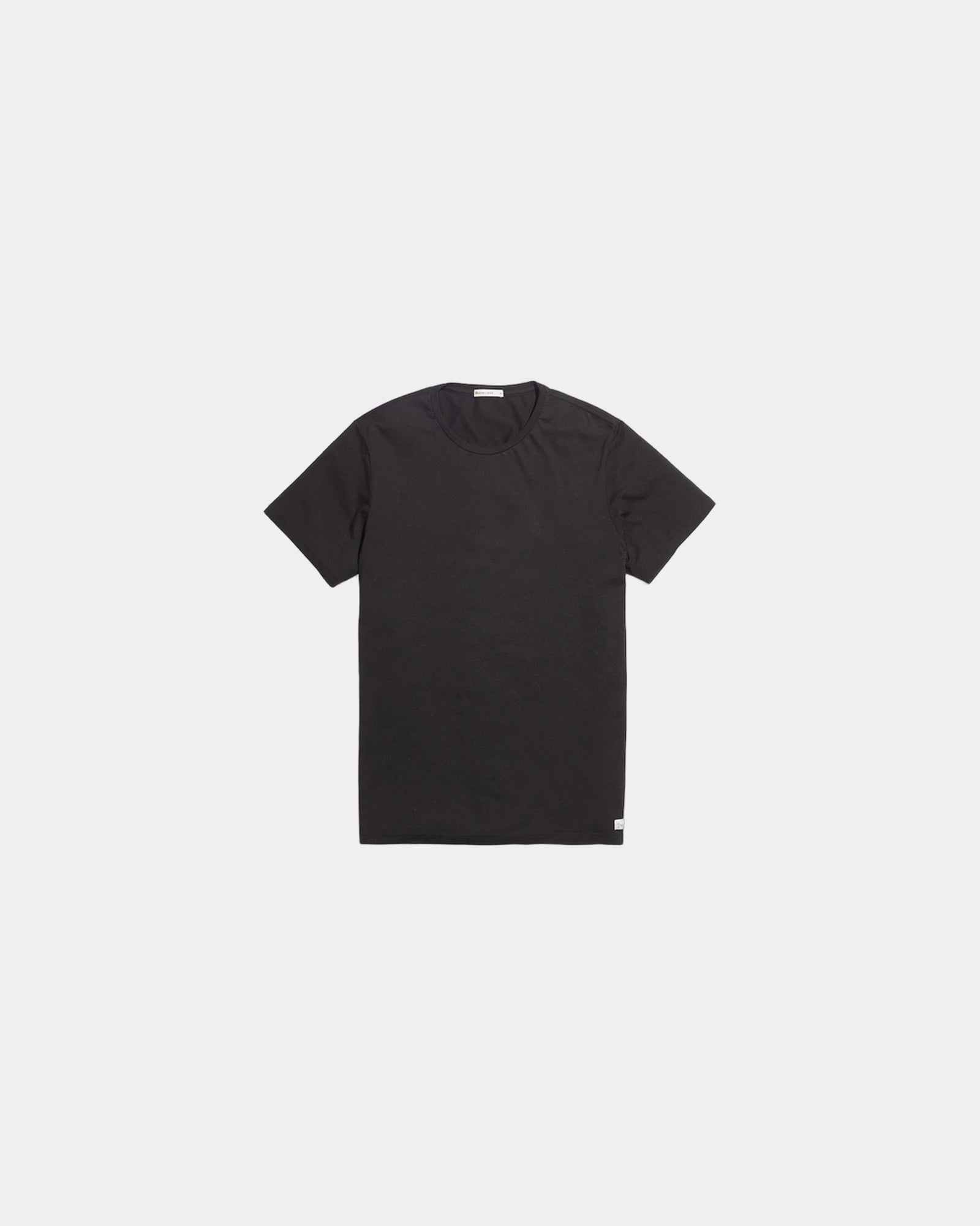 Custom Supima cotton crew t-shirt for teams - Black