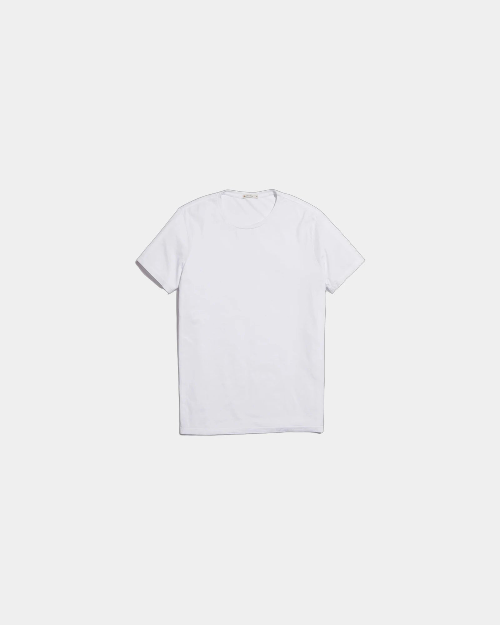 Custom Supima cotton crew t-shirt for teams - White