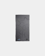 Custom packable nanofiber beach towel with case - 1