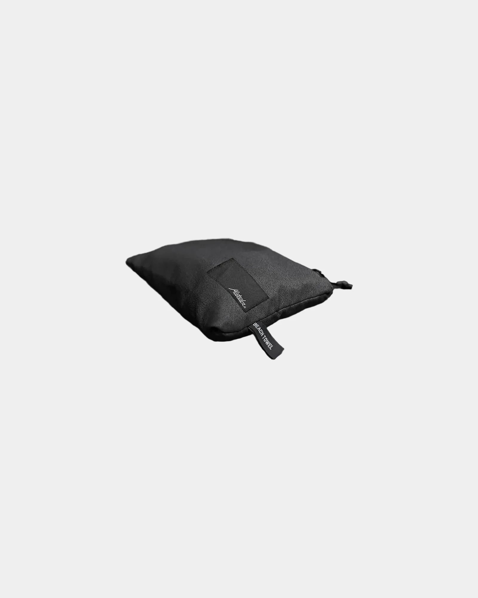Custom packable nanofiber beach towel with case - Gray