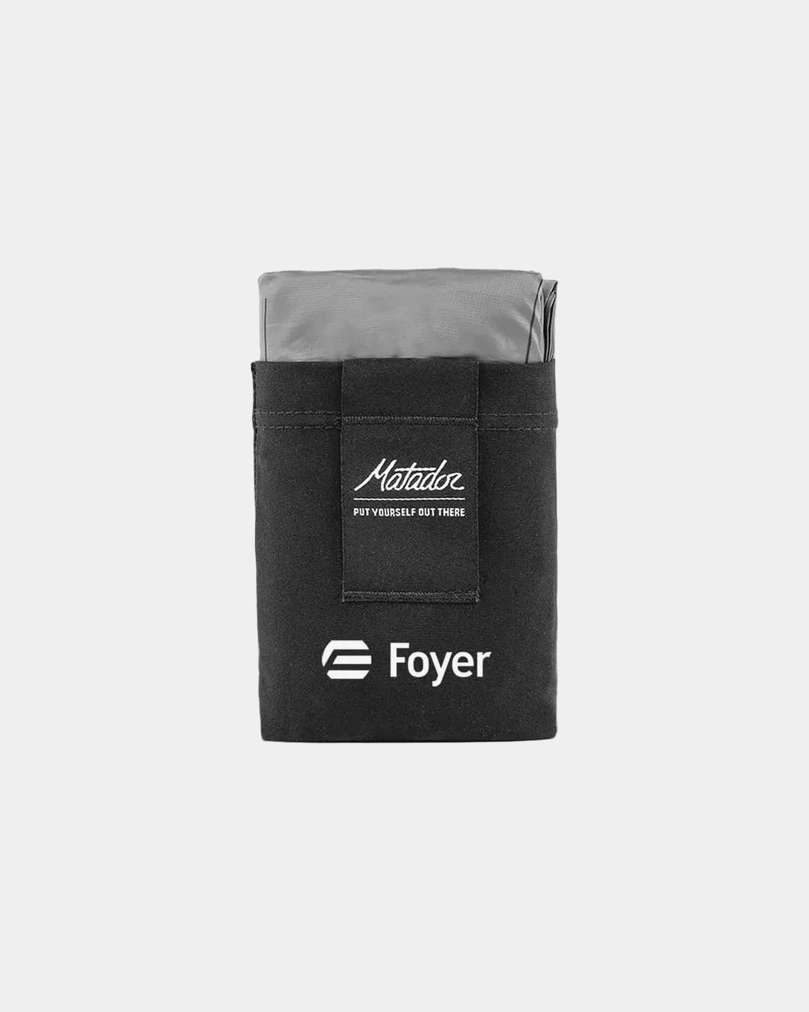 Custom compact pocket blanket for outdoor events - Black