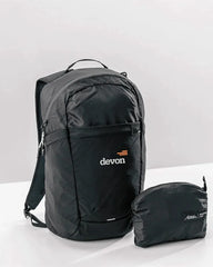 Custom recycled nylon 16L packable backpack - 4