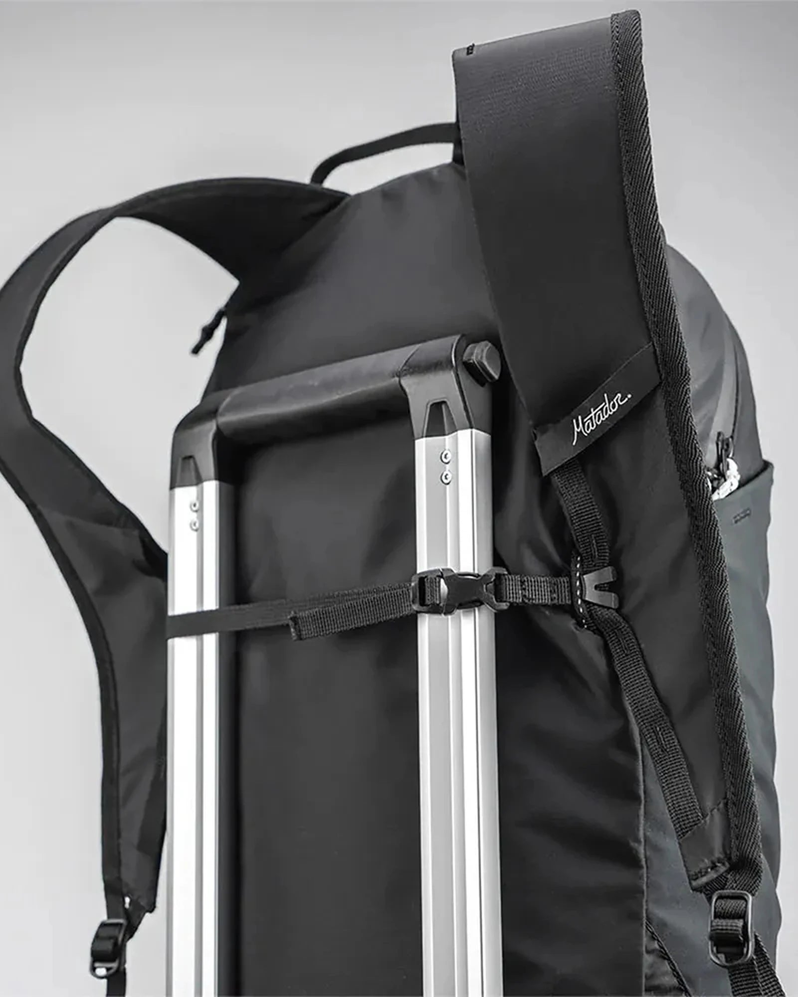 Custom recycled nylon 16L packable backpack - 9