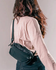 Custom recycled nylon packable sling bag - 8