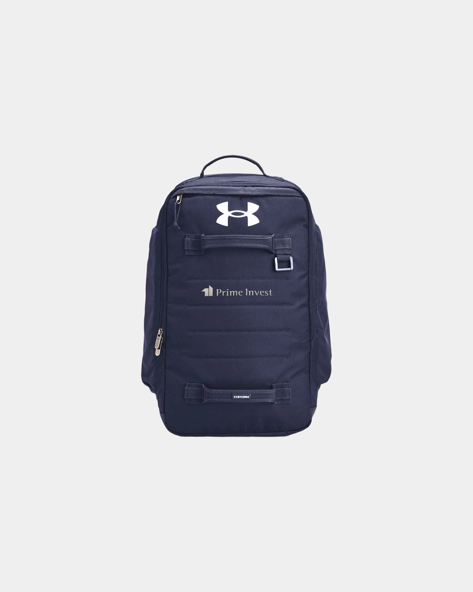 Custom water-resistant 33L laptop backpack 15" - Blk/ Mt Gld_001