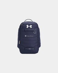 Custom water-resistant 33L laptop backpack 15" - Blk/ Mt Gld_001