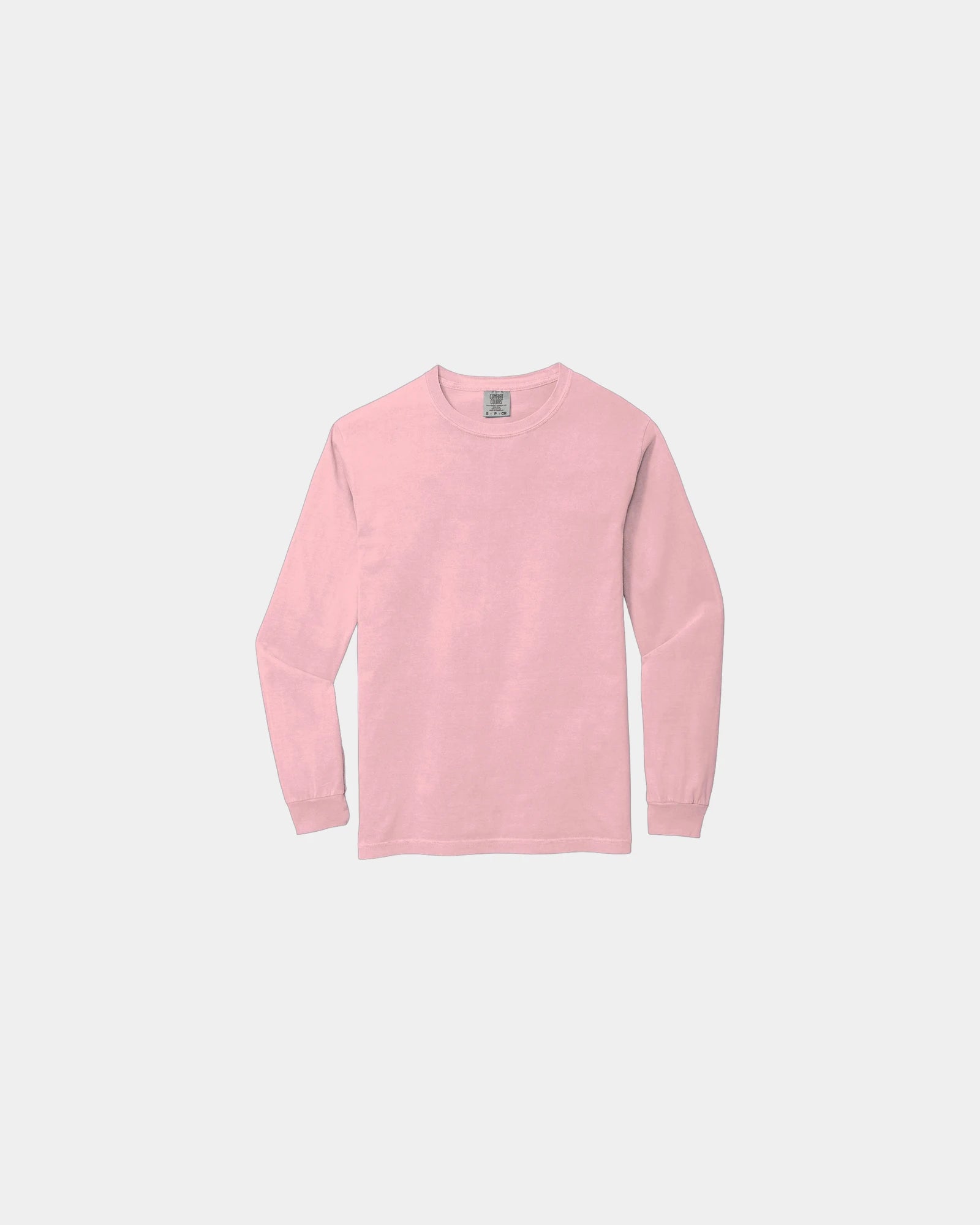 Custom heavyweight ring spun long sleeve tee - Blossom