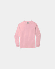 Custom heavyweight ring spun long sleeve tee - Blossom