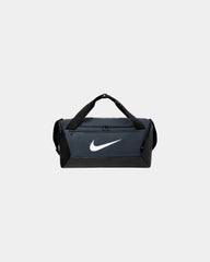 Custom recycled Nike Brasilia Small Duffel Bag - Midnight Navy
