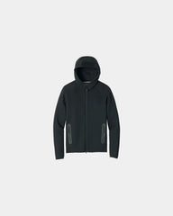 Custom Nike fleece full-zip hoodie - Black