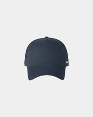 Custom recycled Nike trucker mesh snapback cap - Navy/ Navy