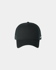 Custom recycled Nike trucker mesh snapback cap - Black/ Dark Grey