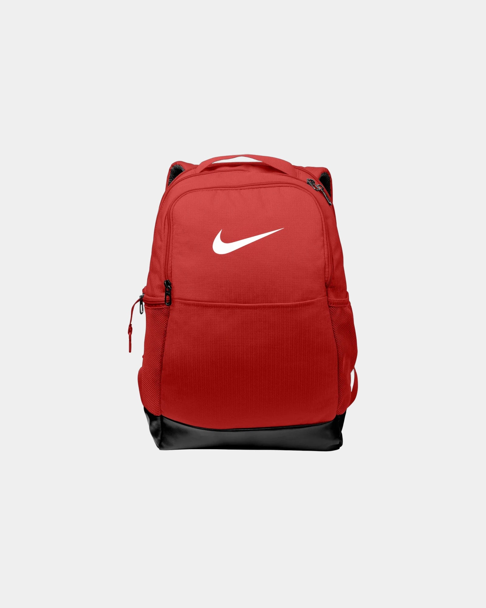 Custom recycled polyester Nike Brasilia Medium Backpack - University Red