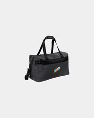 Custom 41.5L duffel bag with padded laptop sleeve - Tarmac Grey
