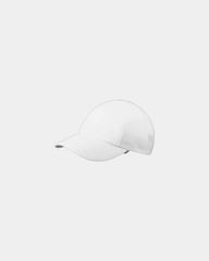 Custom mesh 5-panel cap with reflective accent - White
