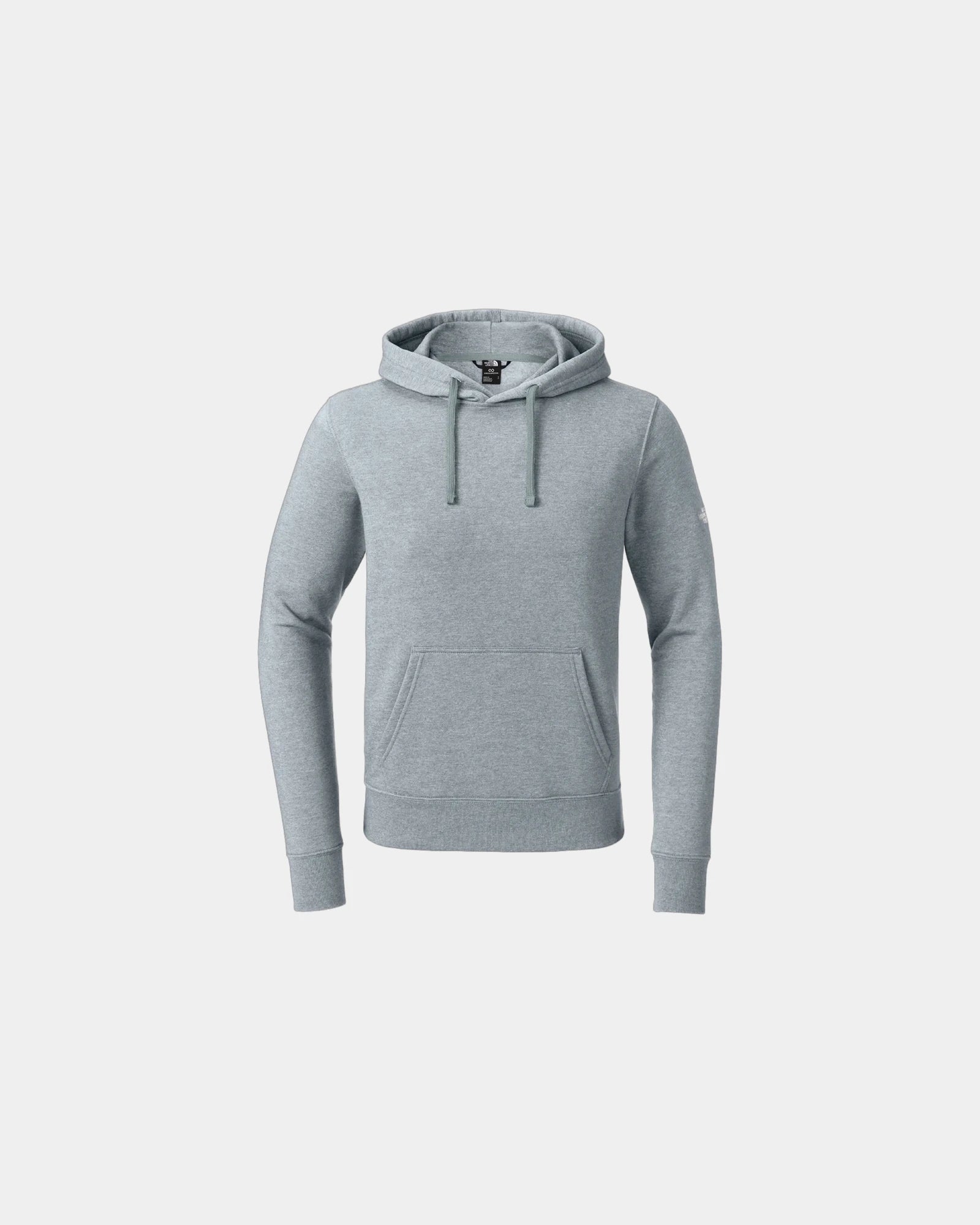Custom recycled polyester pullover hoodie The North Face - Tnf Light Grey Heather