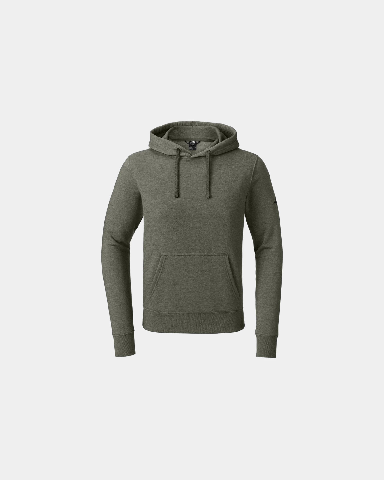 Custom recycled polyester pullover hoodie The North Face - New Taupe Green Heather
