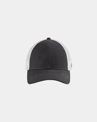 Custom cotton canvas trucker cap The North Face - Asphalt Grey/ Tnf White