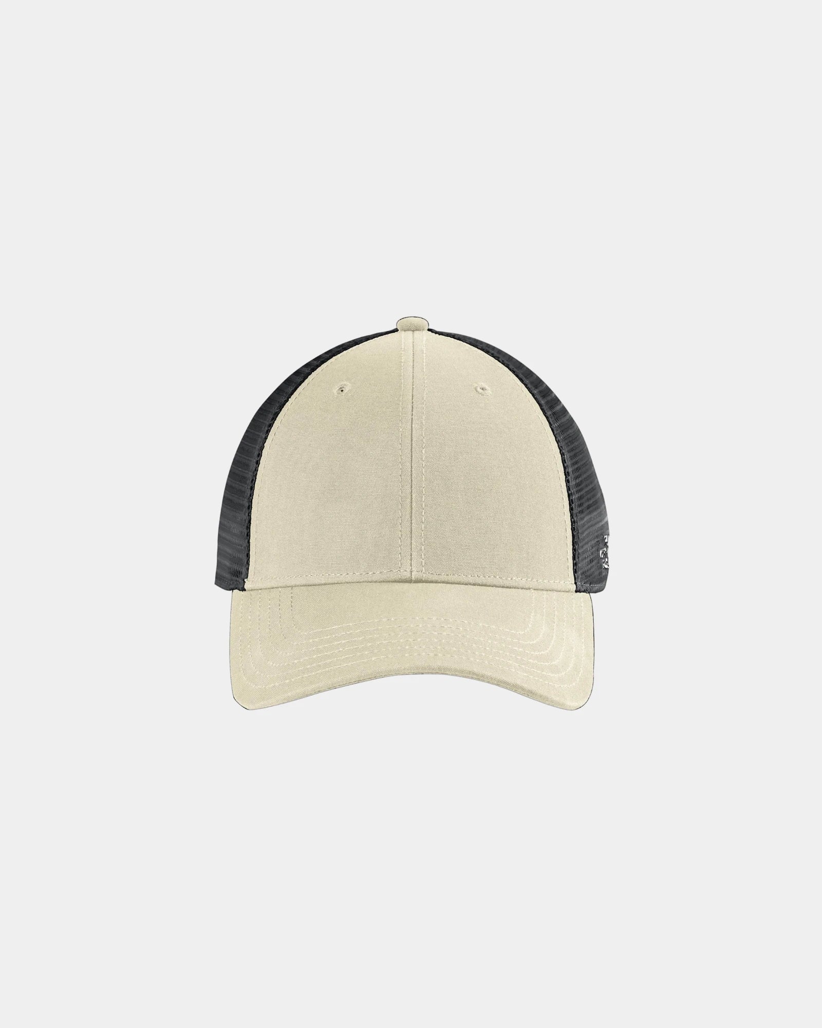 Custom cotton canvas trucker cap The North Face - Vintage White/ Asphalt Grey
