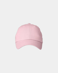 Custom cotton twill six-panel baseball cap - Sunset Pink