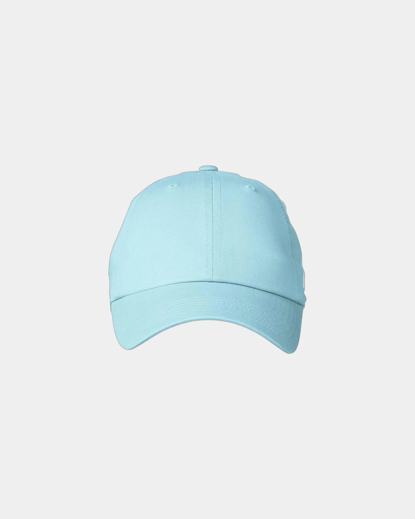 Custom cotton twill six-panel baseball cap - Sea Mist