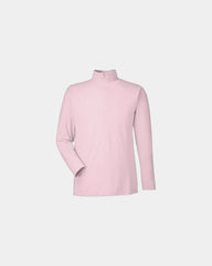 Custom UPF 40+ quarter-zip pullover for teams - Sunset Pink