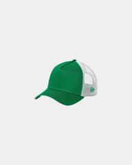 Custom cotton twill New Era Snapback Trucker Cap - Flag Kelly/ White