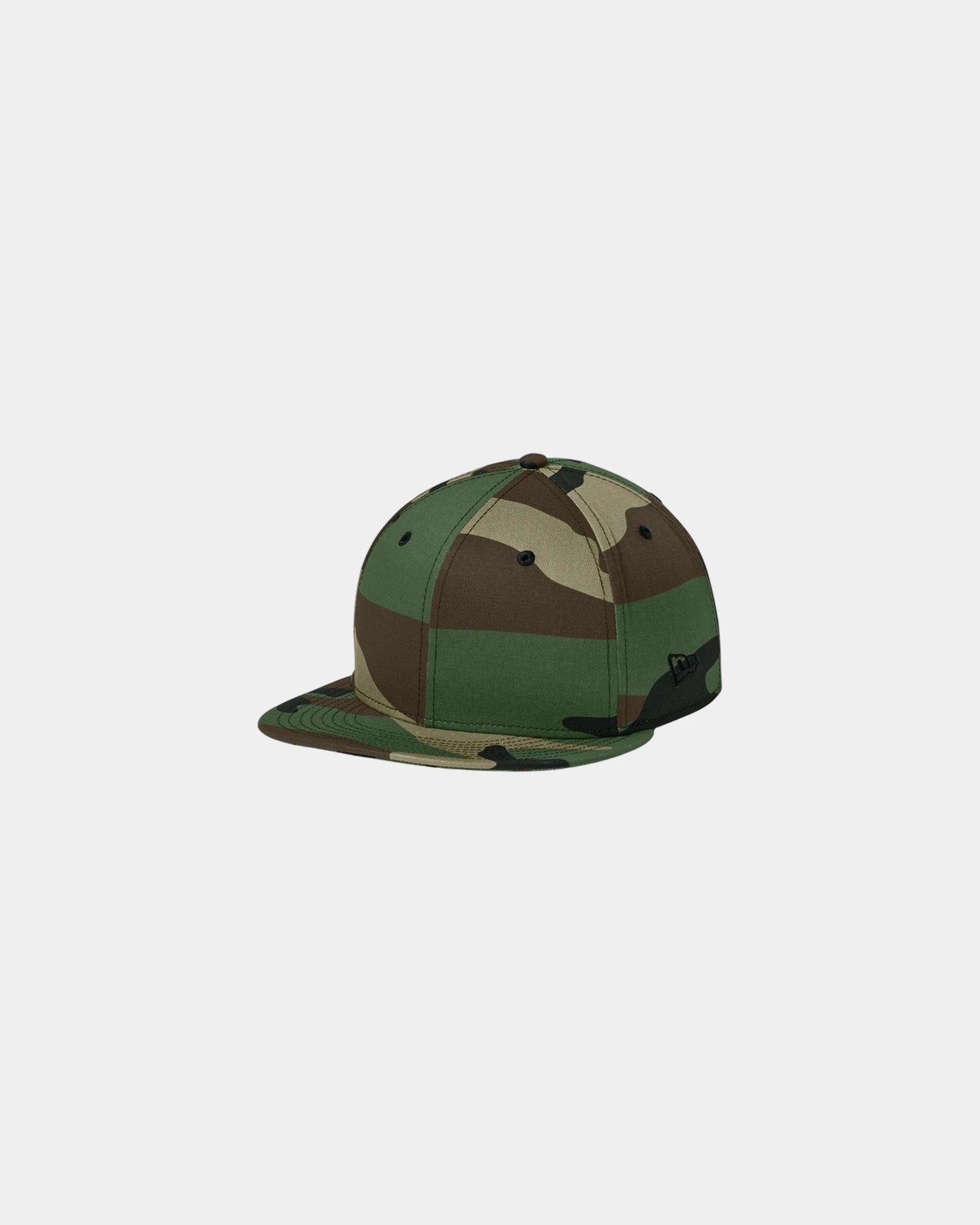 Custom cotton snapback cap New Era 9FIFTY flat bill - Flag Camo