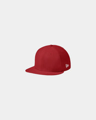Custom polyester New Era Diamond Era snapback cap - Flag Scarlet