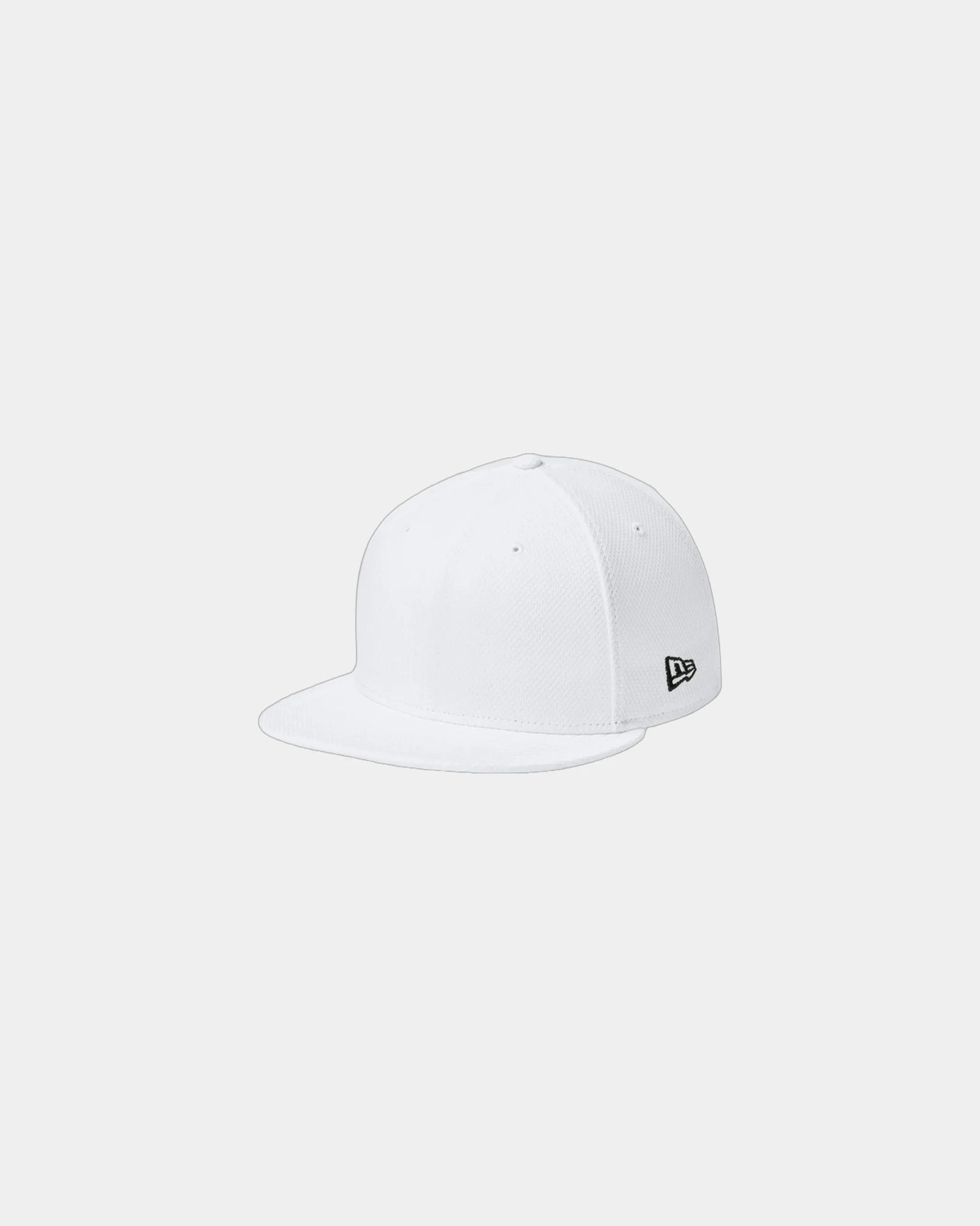 Custom polyester New Era Diamond Era snapback cap - Flag White