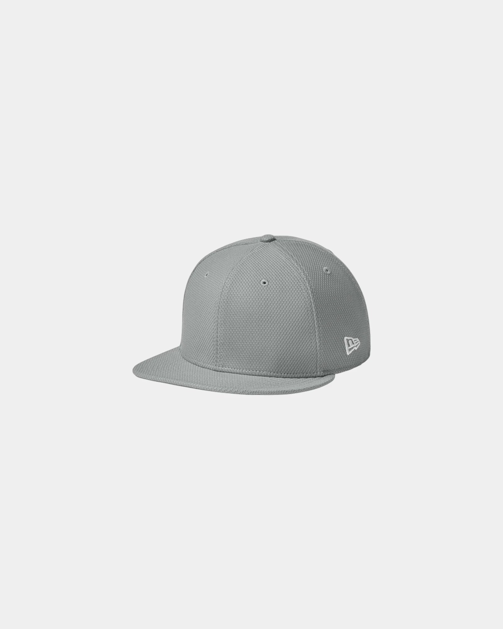 Custom polyester New Era Diamond Era snapback cap - Flag Grey