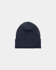 Custom recycled New Era cuff beanie for teams - Deep Navy