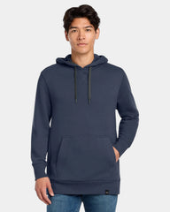 Custom French terry pullover hoodie New Era - True Navy