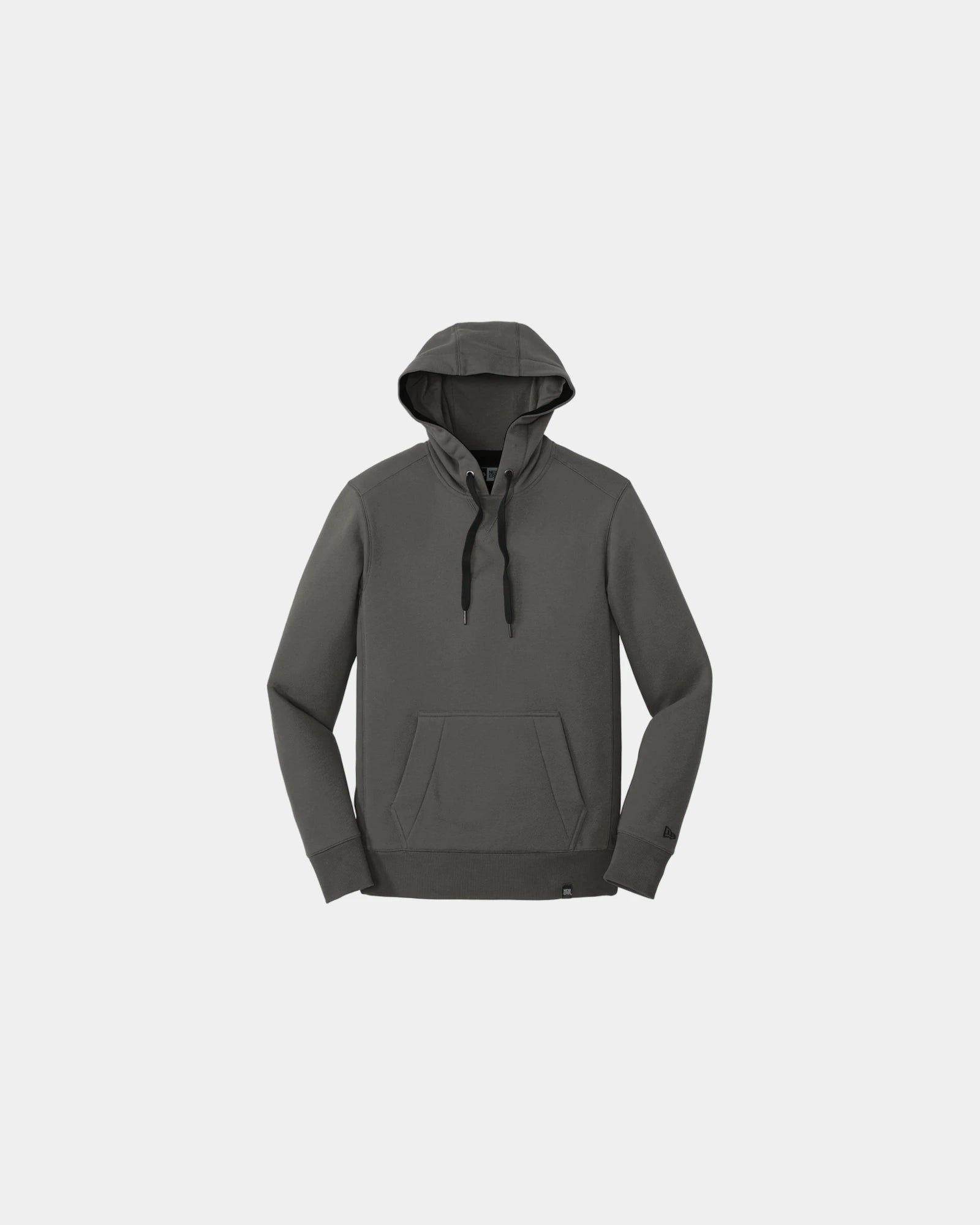 Custom French terry pullover hoodie New Era - Graphite