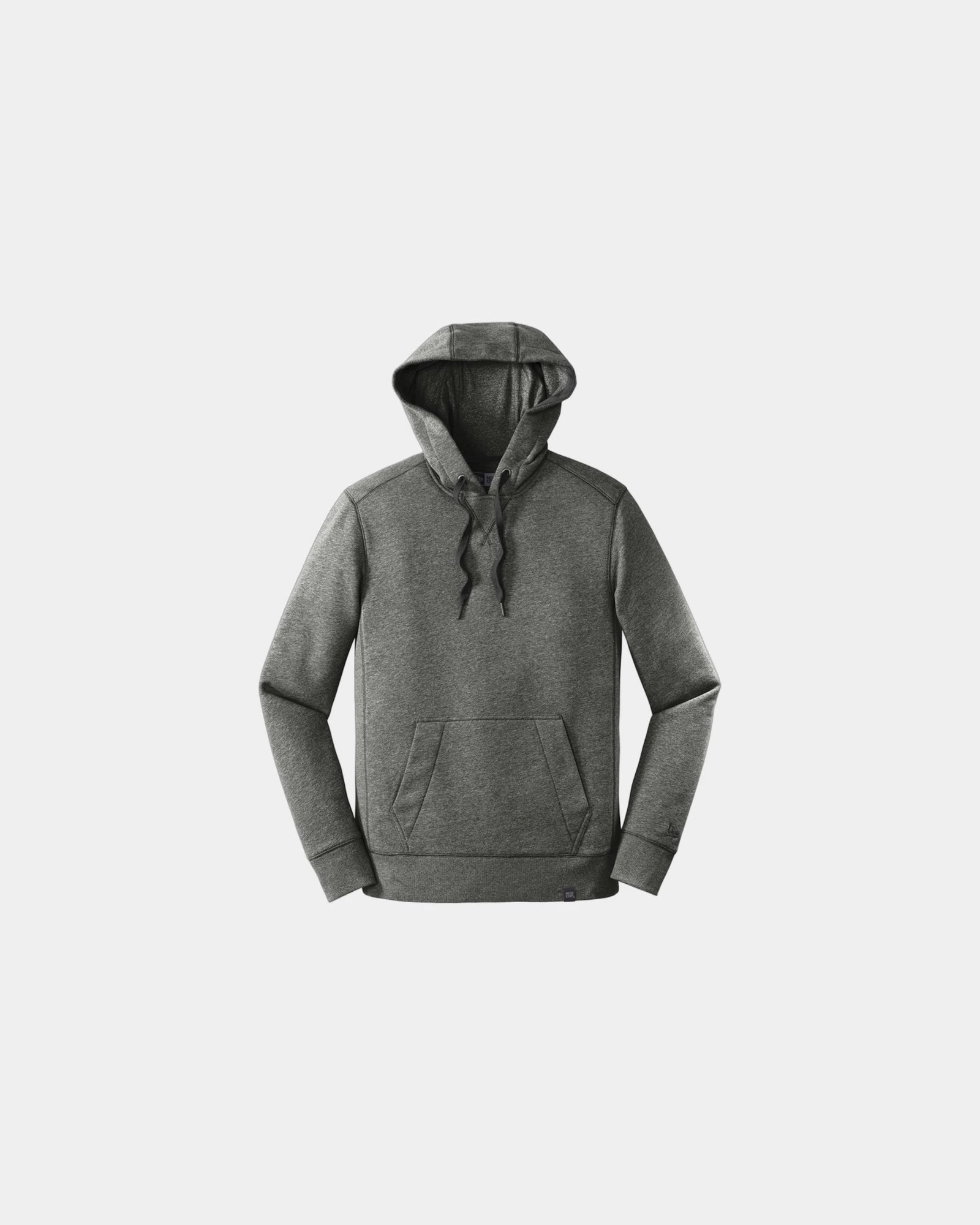 Custom French terry pullover hoodie New Era - Black Twist