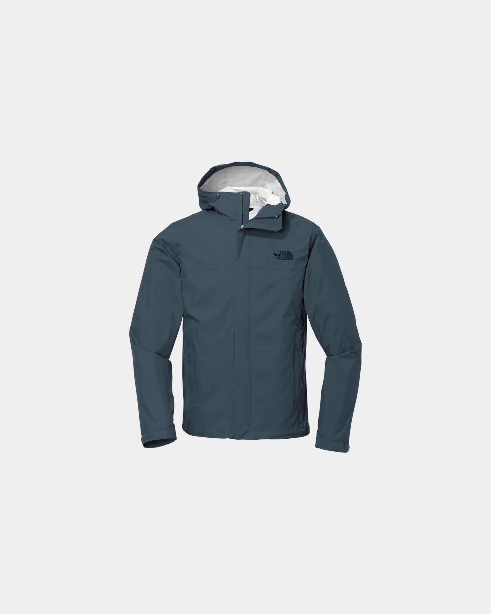 Custom recycled DryVent The North Face rain jacket - Shady Blue