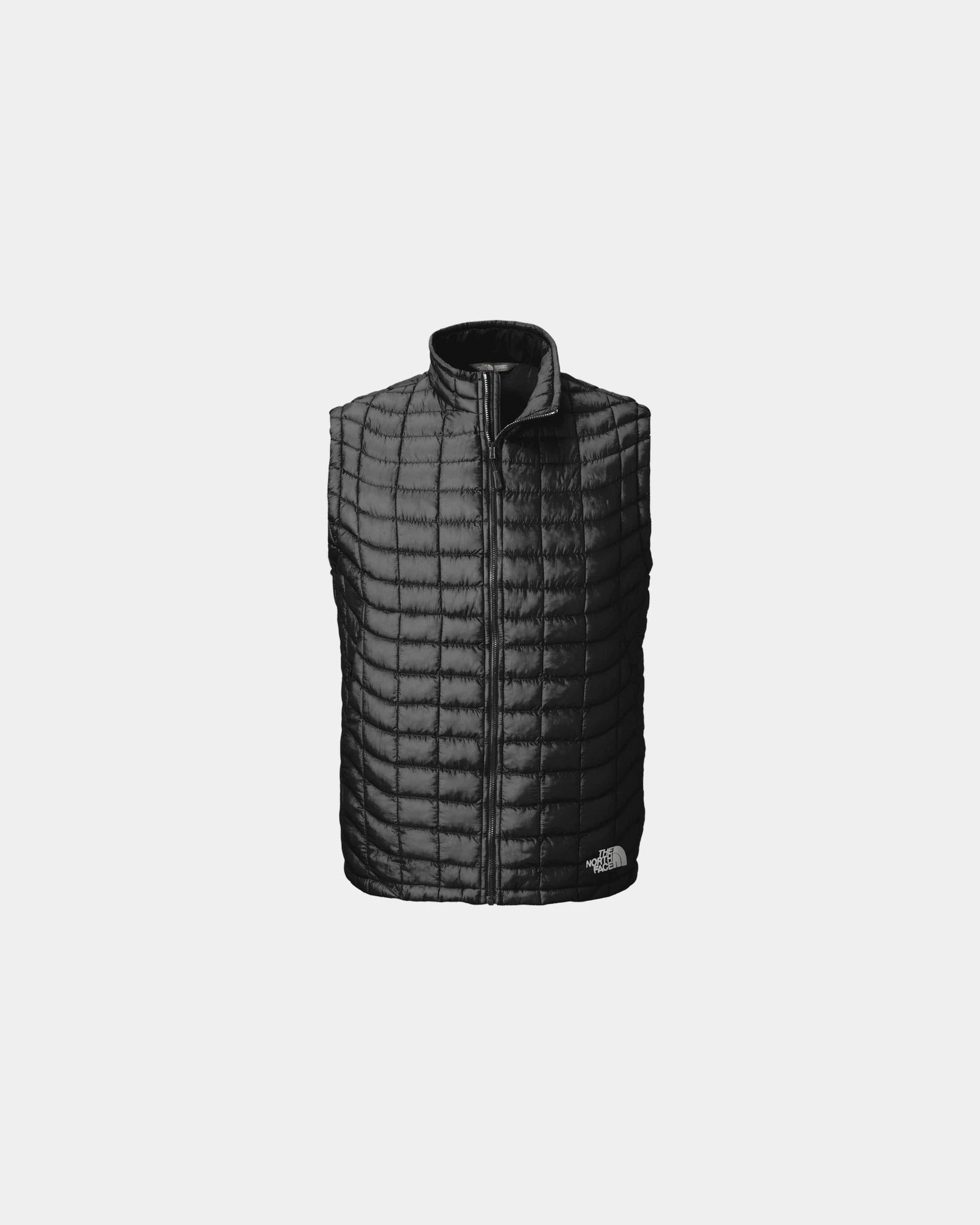 Custom insulated The North Face ThermoBall Trekker Vest - Tnf Black