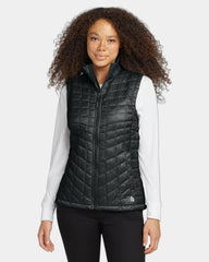 Custom insulated vest The North Face ThermoBall Trekker - Tnf Black
