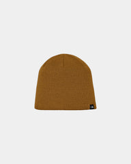 Custom recycled The North Face Mountain Beanie - Timber Tan