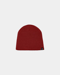 Custom recycled The North Face Mountain Beanie - Cardinal Red