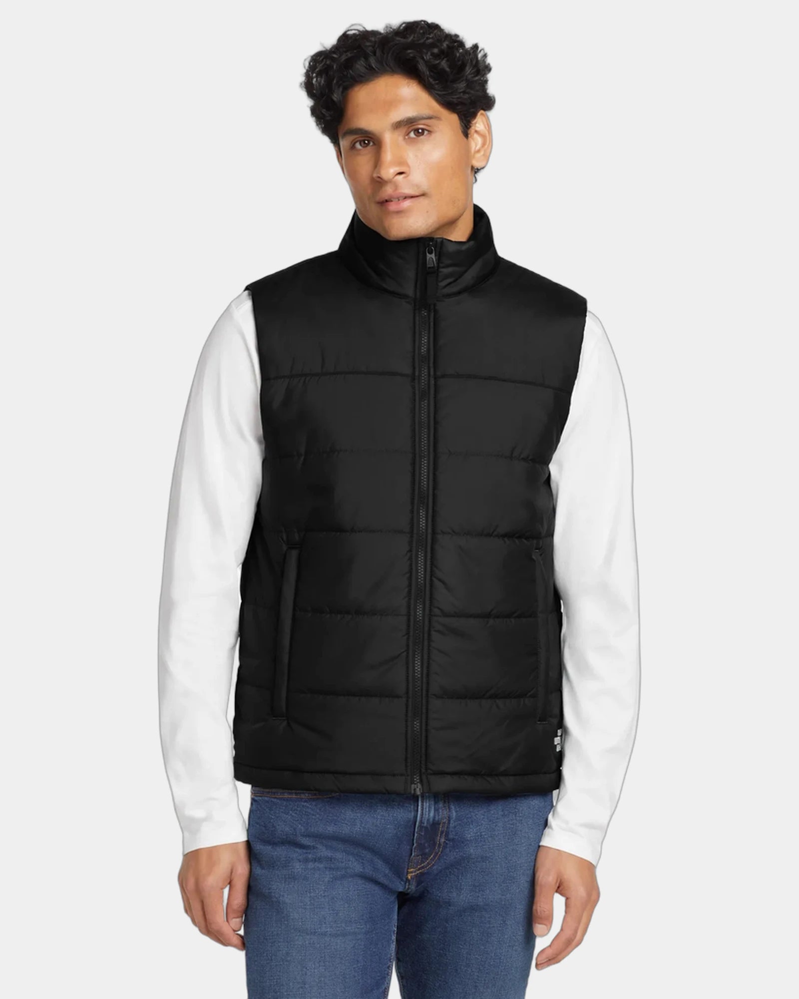 Custom recycled polyester insulated vest The North Face - Tnf Black