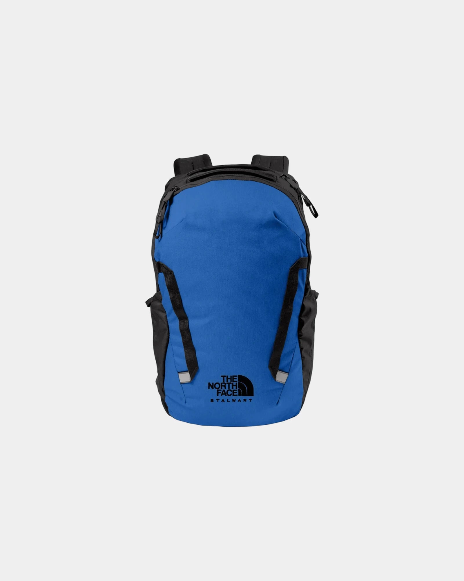 Custom recycled polyester The North Face Stalwart Backpack - Tnf Black Heather/ Tnf Blue