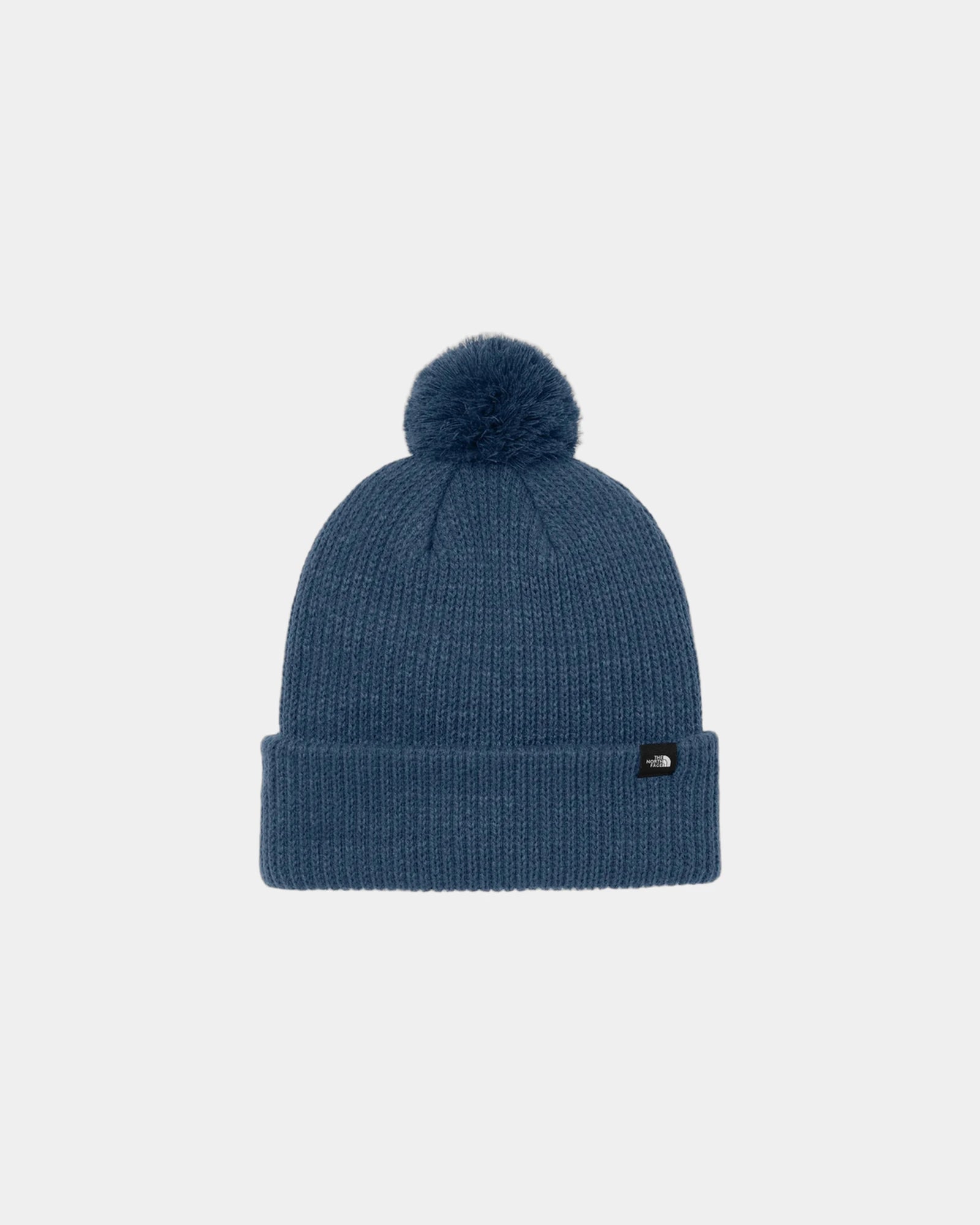 Custom acrylic The North Face Pom Beanie for teams - Shady Blue