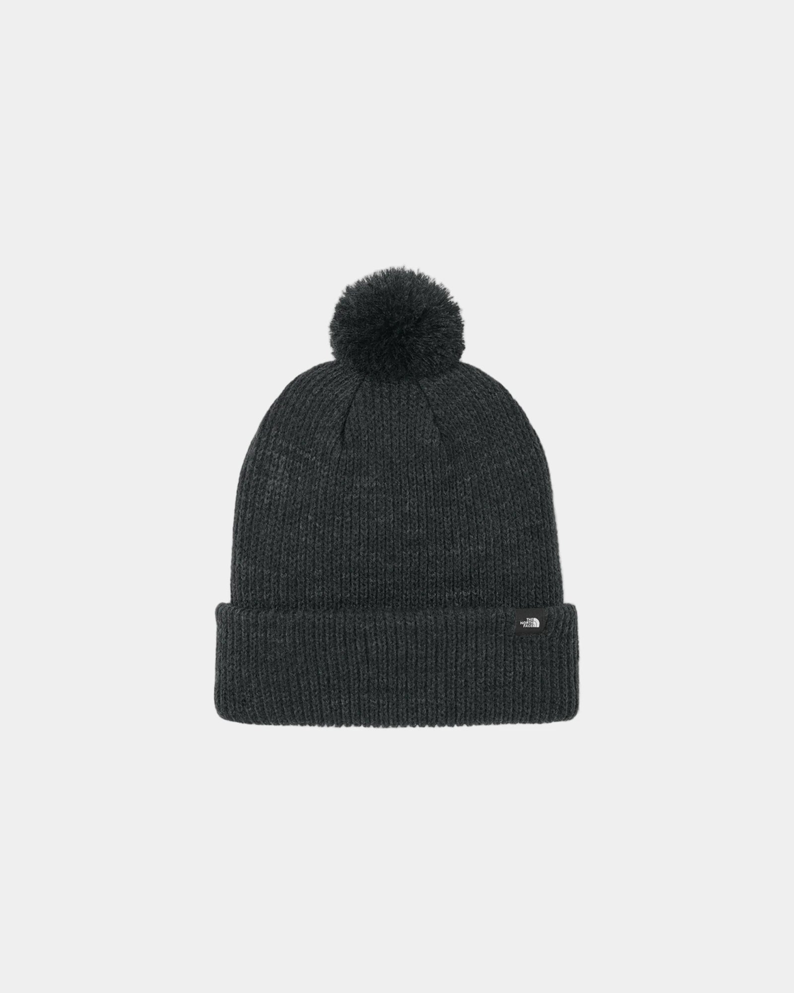 Custom acrylic The North Face Pom Beanie for teams - Tnf Black Heather