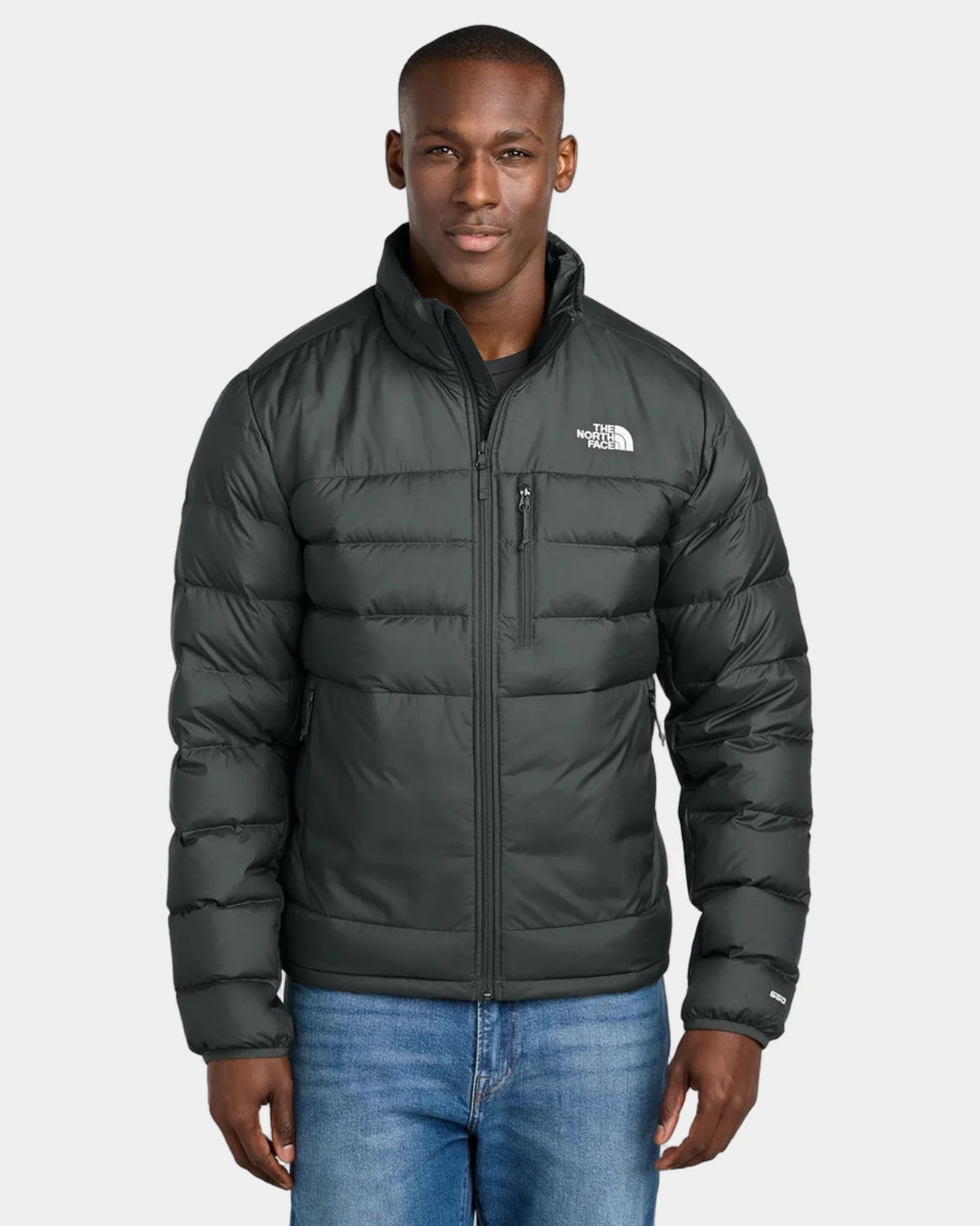 Custom recycled polyester The North Face Down Hybrid Jacket - Tnf Black