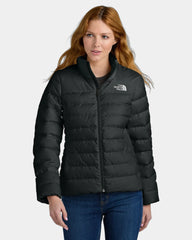 Custom recycled The North Face Down Hybrid Jacket - Tnf Black